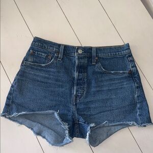 NWOT Levi's• Women's 501™ Original High-Rise Jean Shorts - Blue Jean - Size 29